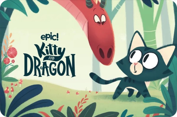 kitty and dragon